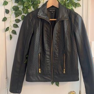 Like new - New Look size small faux leather jacket